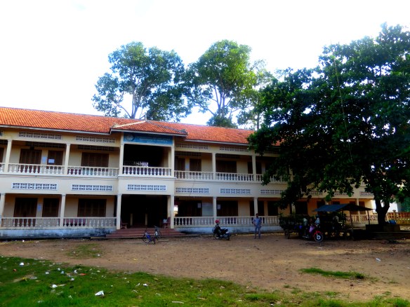 The potential location of CWF: Kratie Krong secondary school